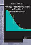 Orthogonal Polynomials in MATLAB: Exercises and Solutions