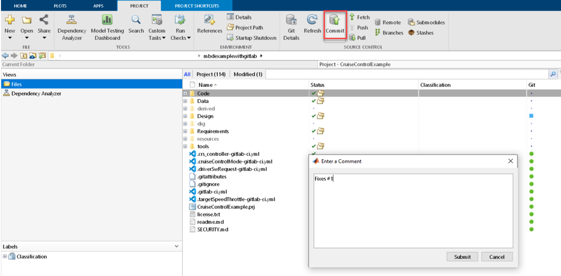 ci-simulink-using-gitlab-workflow-details7a-commit-test-changes