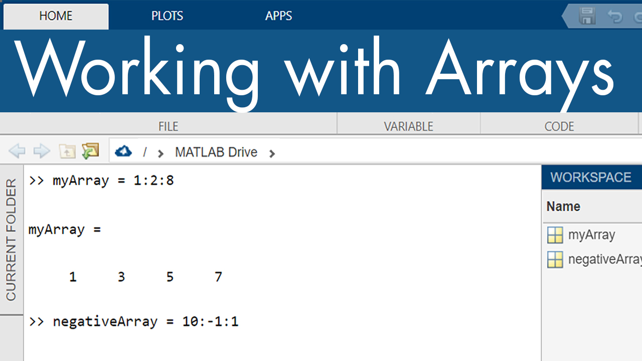 working-with-arrays-in-matlab-video-matlab