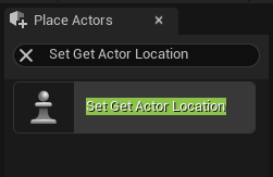 Unreal Editor modes tab