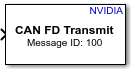 CAN FD Transmit block