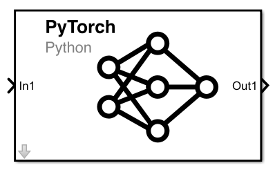 PyTorch Model Predict Block Icon