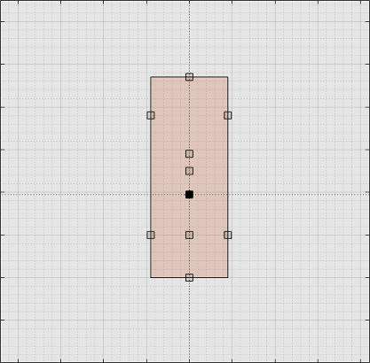 A car on the sensor canvas with a lidar on its roof center