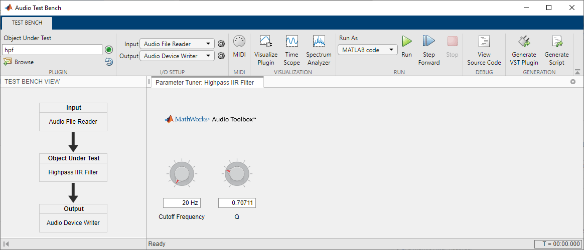 audiocapture matlab