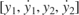 $[y_1, \dot{y}_1, y_2, \dot{y}_2]$