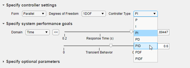PID Controller Design in the Live Editor - MATLAB & Simulink