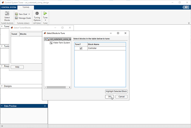 Passive Control of Water Tank Level - MATLAB & Simulink