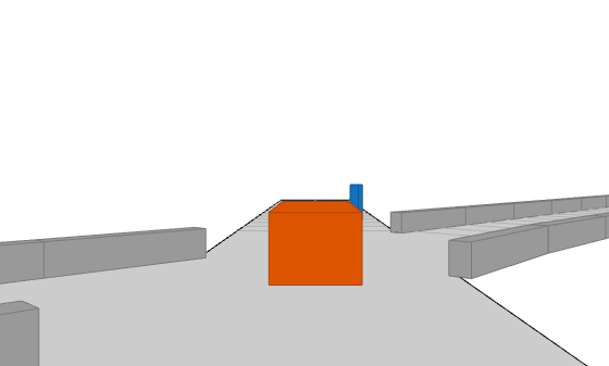 Figure contains an axes object. The hidden axes object with xlabel X (m), ylabel Y (m) contains 46 objects of type patch, line.