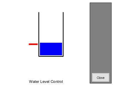 Water Level Control in a Tank