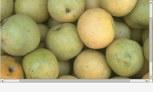 Figure Pears contains an axes object and another object of type uipanel. The hidden axes object contains an object of type image.