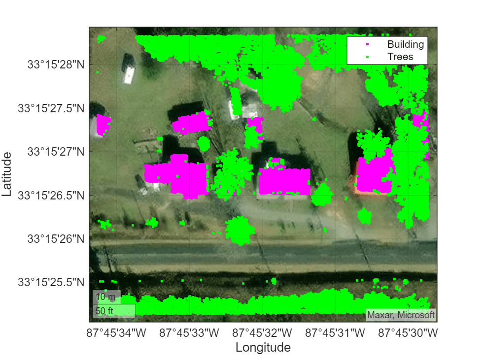 Export Point Cloud Segmentations to KML Files