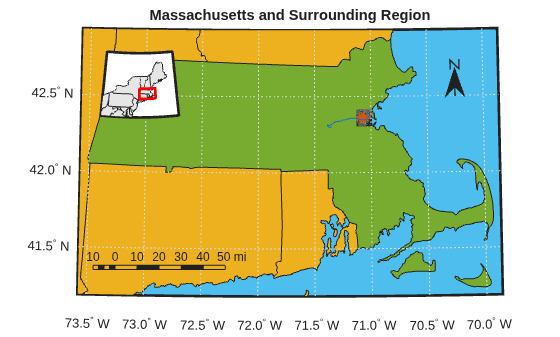Create Map Displays with Geographic Data