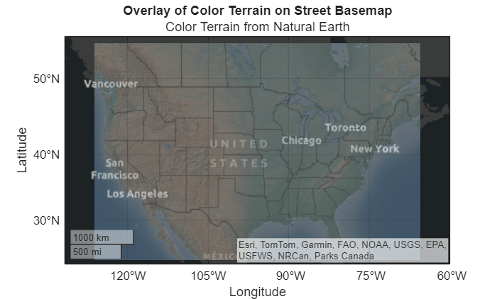 Figure contains an axes object with type geoaxes. The geoaxes object contains an object of type rasterimage.