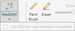 Use GPU option for MedSAM