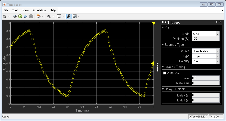 Digital Timing Using Fixed Step Sampling