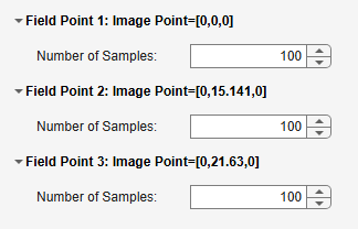 Ray Aberration options on the right side of the app window.