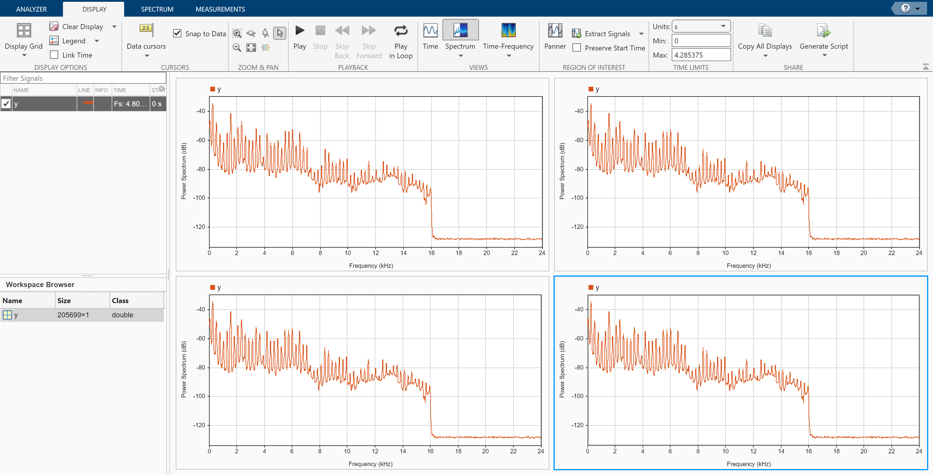 Smoothing Nonuniformly Sampled Data - MATLAB & Simulink