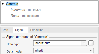 Controls bus hierarchy in referenced model