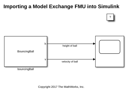 Importar una FMU de Model Exchange a Simulink
