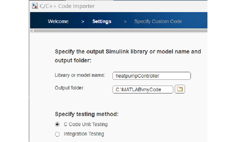 Conduct Unit Testing on Imported Custom Code by Using the Code Importer Wizard