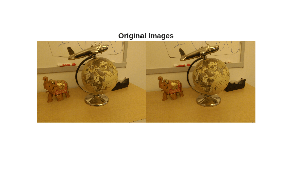 Figure contains an axes object. The hidden axes object with title Original Images contains an object of type image.