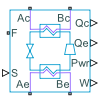 System-Level Refrigeration Cycle (2P) block diagram