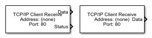 TCP/IP Receive block