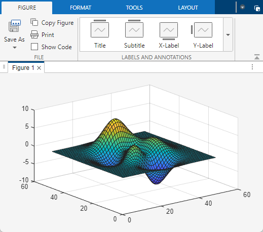 Print or Export Figure from Figure Toolstrip - MATLAB & Simulink