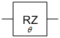 Symbol of z-axis rotation gate