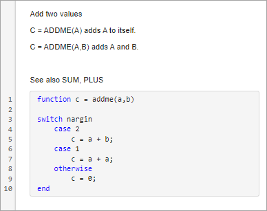 matlab functions