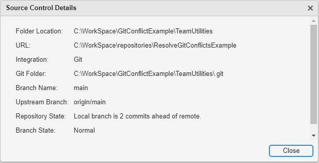 Clone Git Repository dialog box with URL and Folder location fields, one check box for shallow clone, and Clone and Cancel buttons.