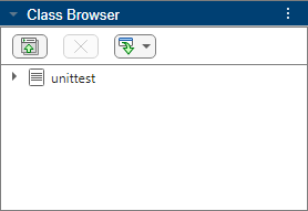 Class Browser with unittest added