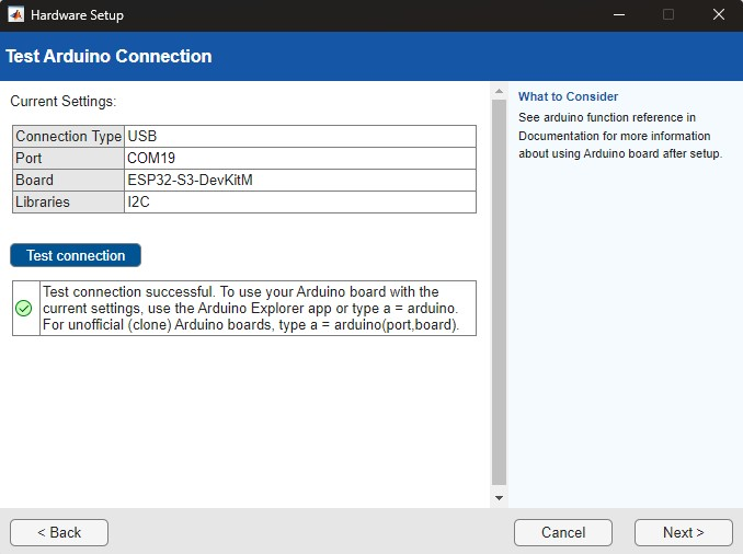 Test ESP32 USB connection