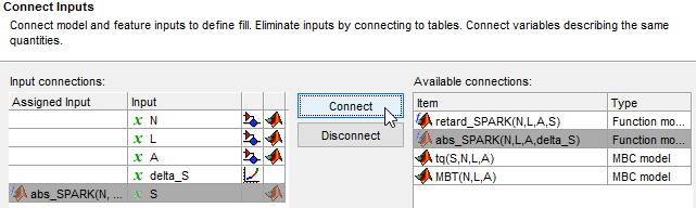 CAGE feature fill wizard.