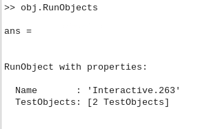 Accessing run name and test objects