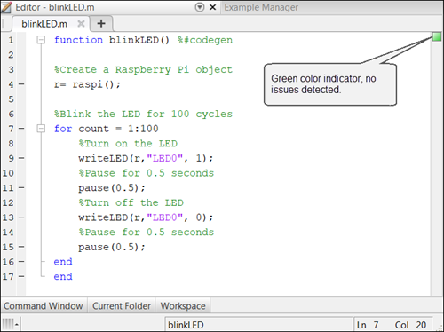 No issues on analyzer