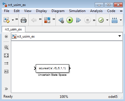 state space model matlab simulink