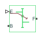 Simple Gear with Variable Efficiency block