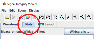 Select plots tab to access advance visualization options.