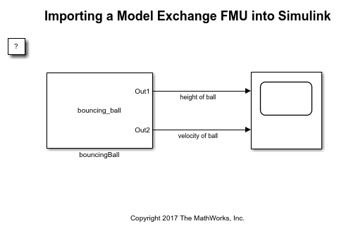 Importar una FMU de Model Exchange a Simulink