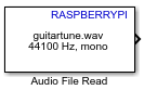 Audio File Read block