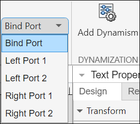 bind port