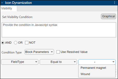 conditional visibility