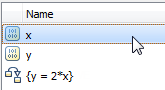 Column View pane of the Model Explorer shows the arguments of the timestwo graphical function.