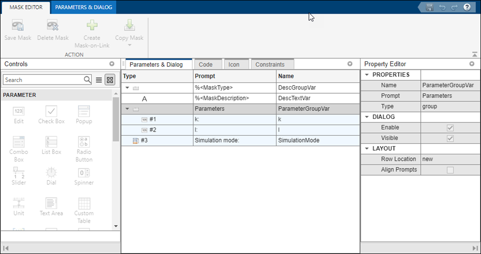 system mask editor