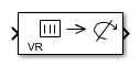 Rotation Matrix to VR Rotation block