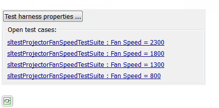 Test cases of a test harness