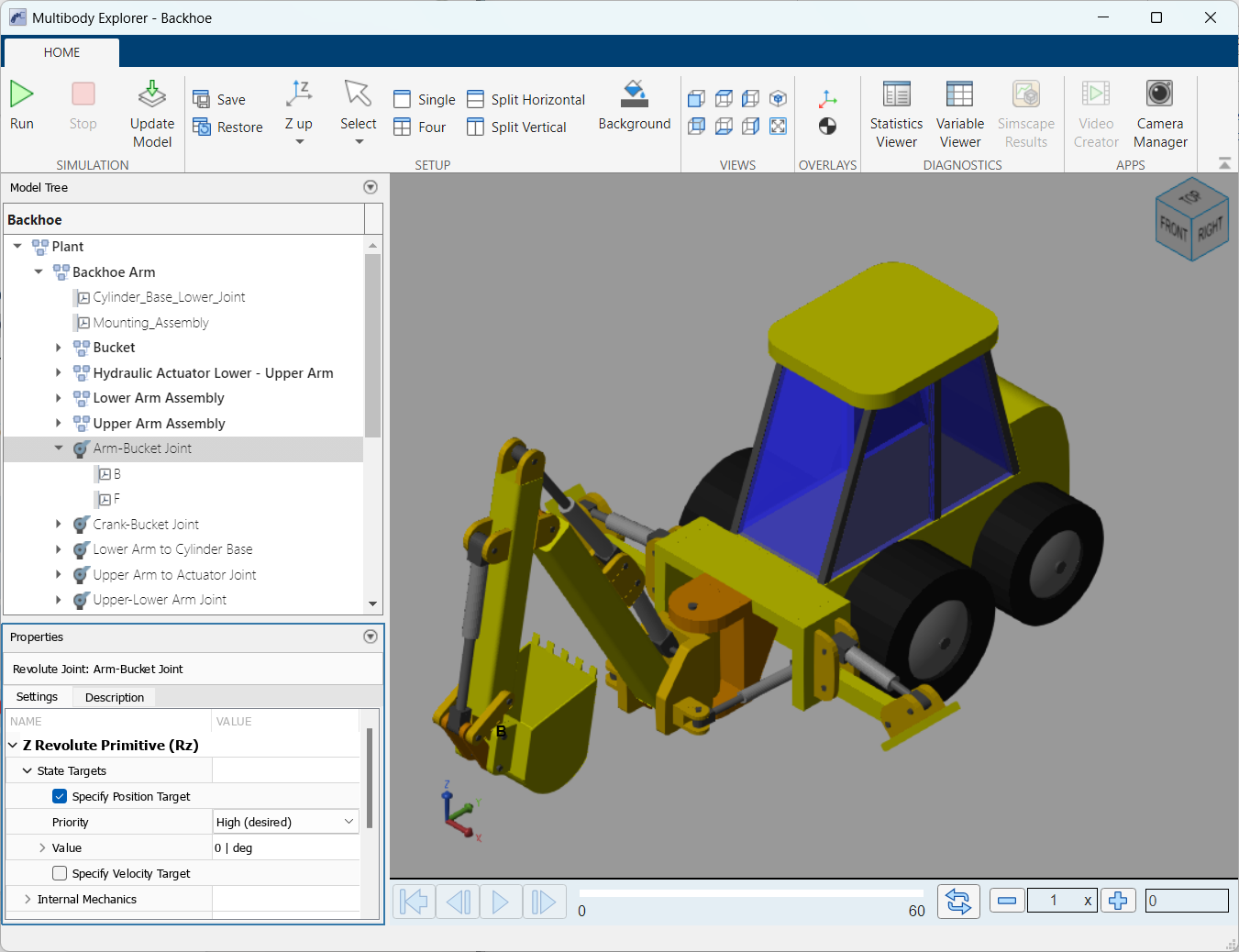 Multibody Explorer UI
