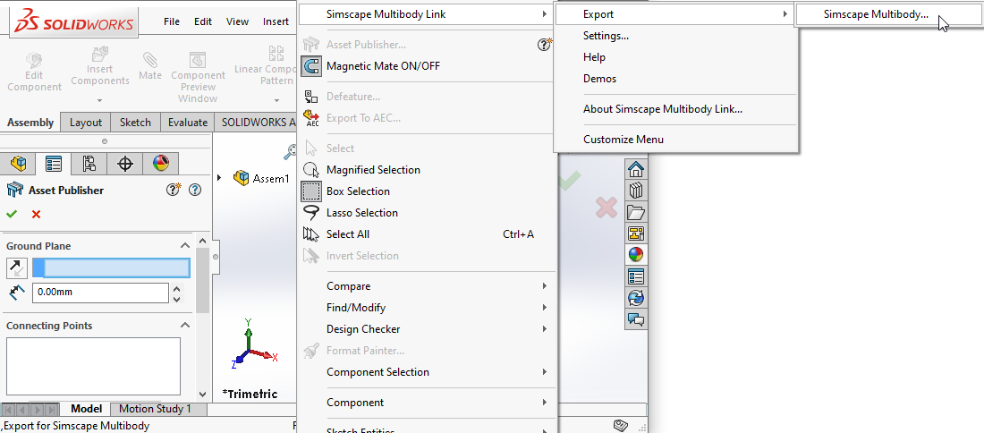 simscape multibody link solidworks download