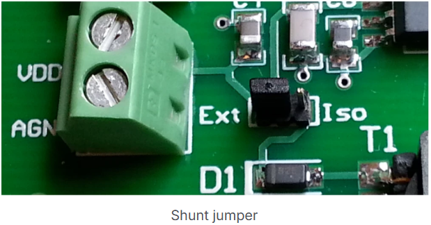 Shunt jumper